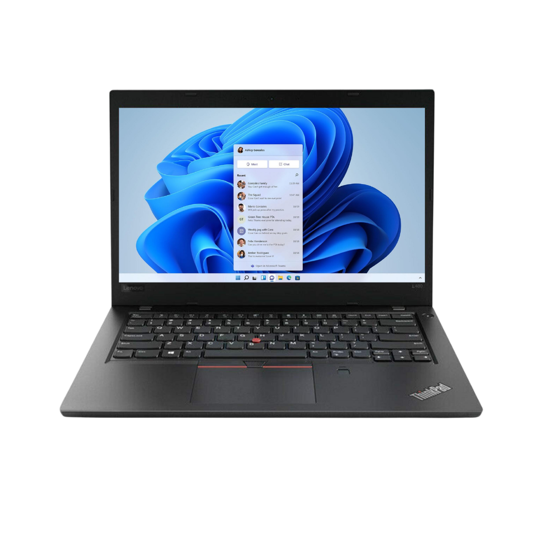 Refurbished Lenovo Thinkpad L480 | Core i5 8th Gen | 8 GB RAM | 256GB SSD