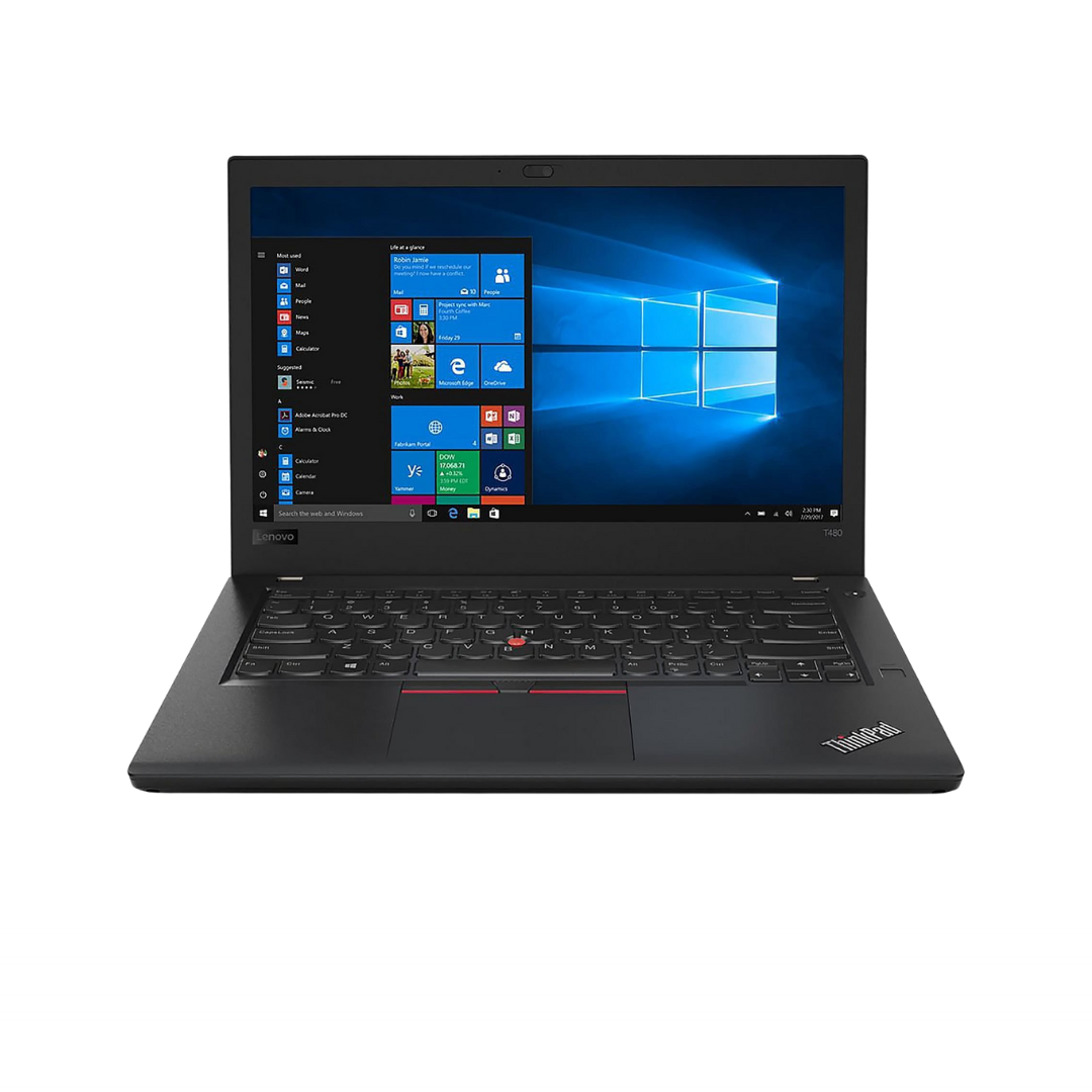 Refurbished Lenovo ThinkPad T480 | Core i7 8th Gen | 8GB RAM | 256GB SSD